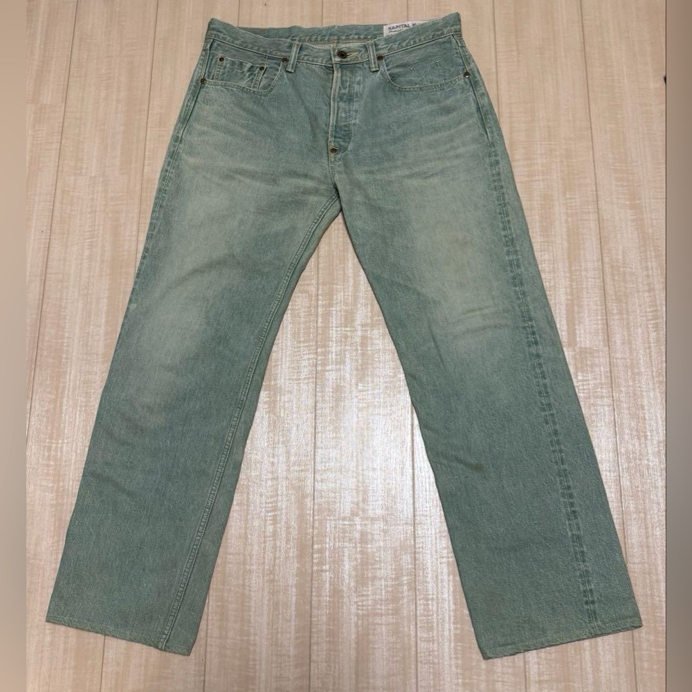 Kapital Selvedge Denim Jeans No.4 Natural Plant Dye Vintage